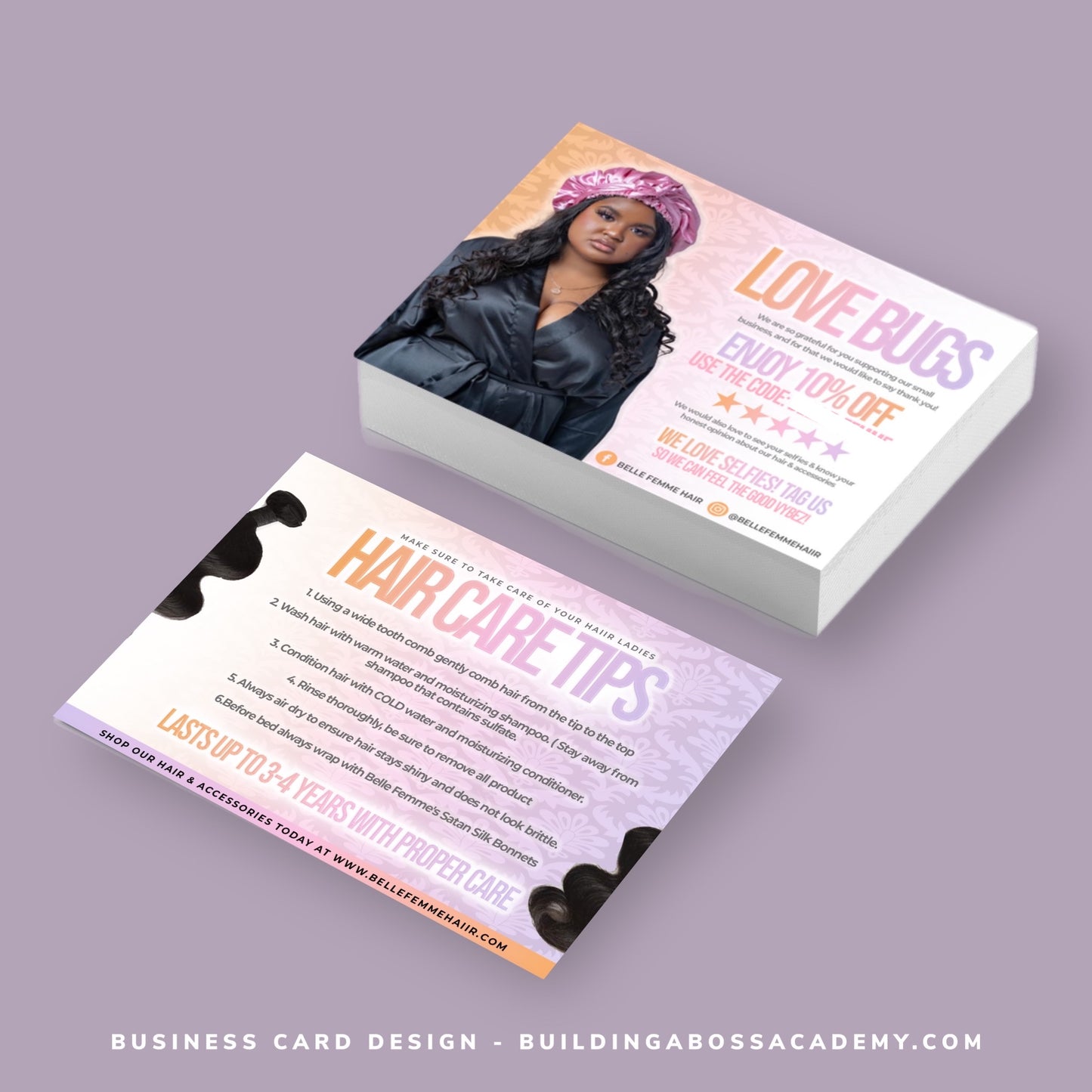 Business / Thank You Card Design