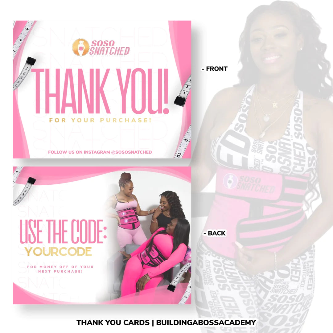 Business / Thank You Card Design