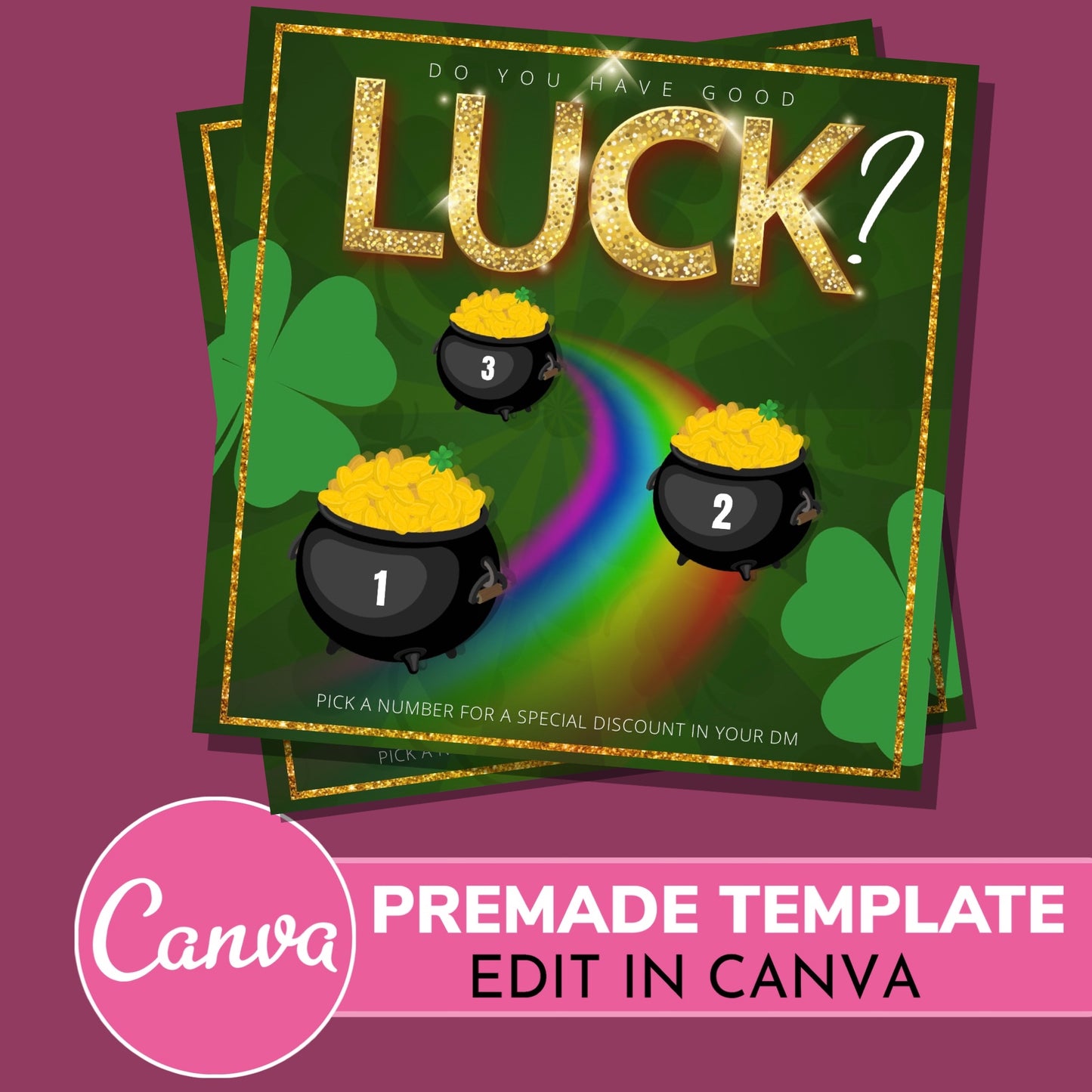 St Patrick’s Day Interactive Template