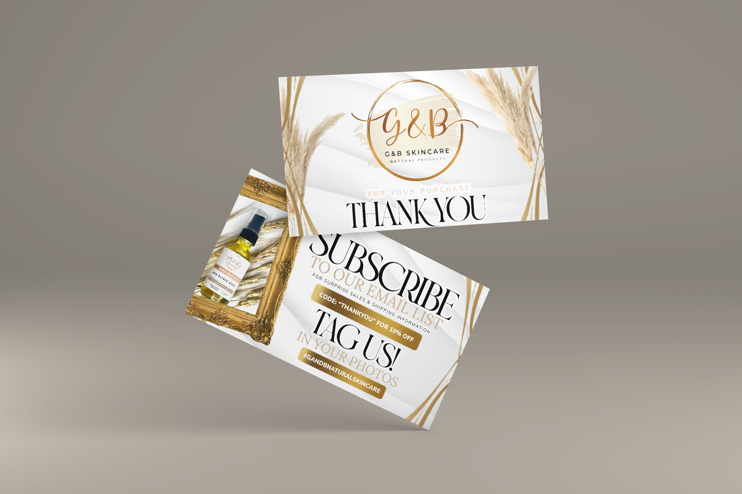 Business / Thank You Card Design