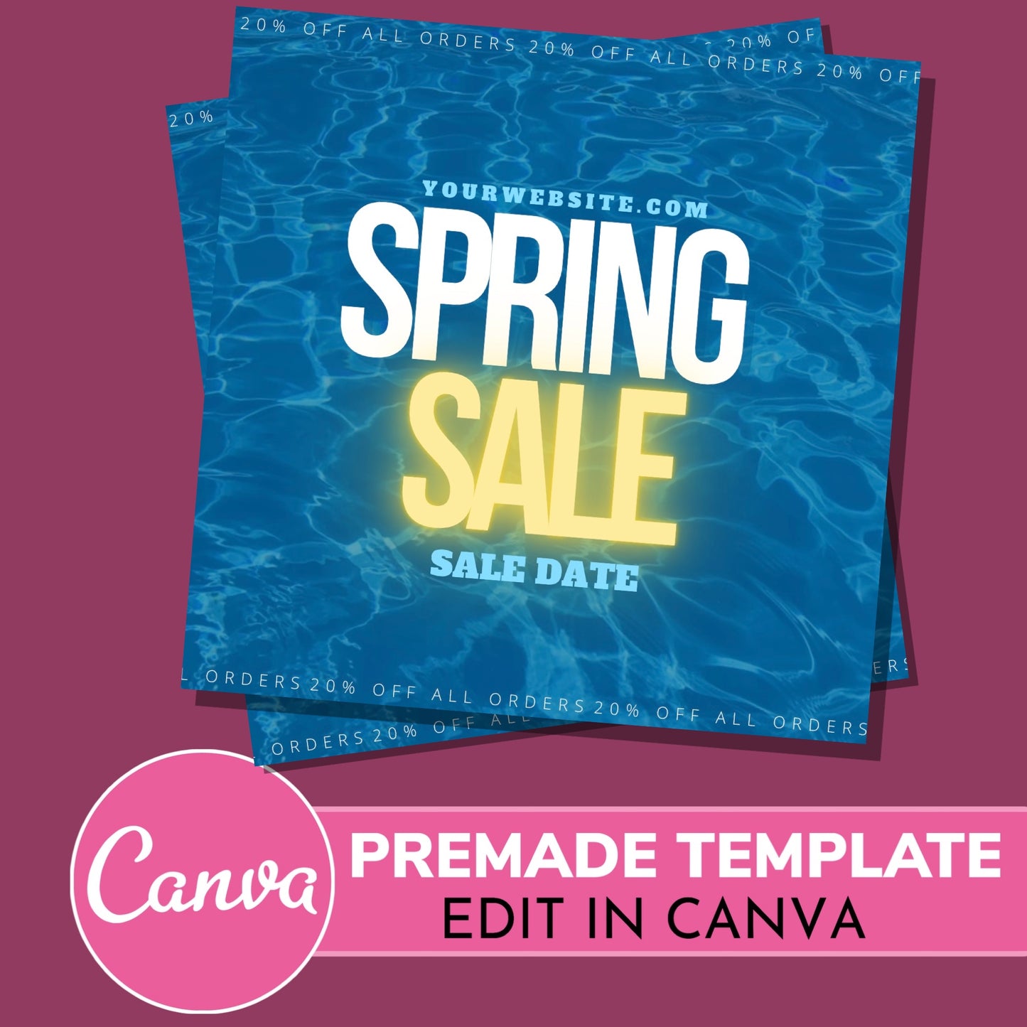 Spring Sale Premade Flyer