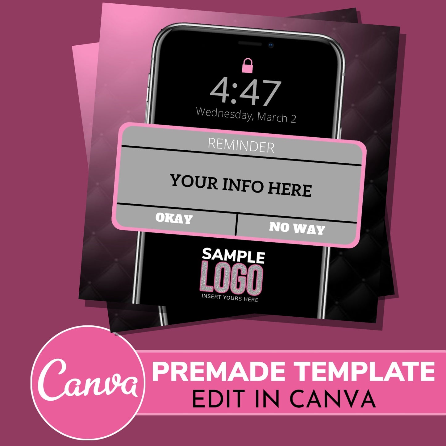 Reminder Premade Flyer