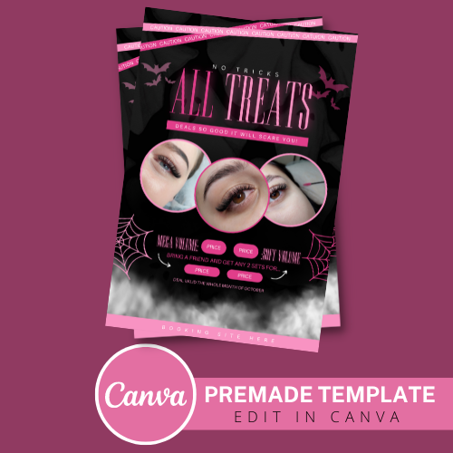 Premade Halloween Email Template / Flyer