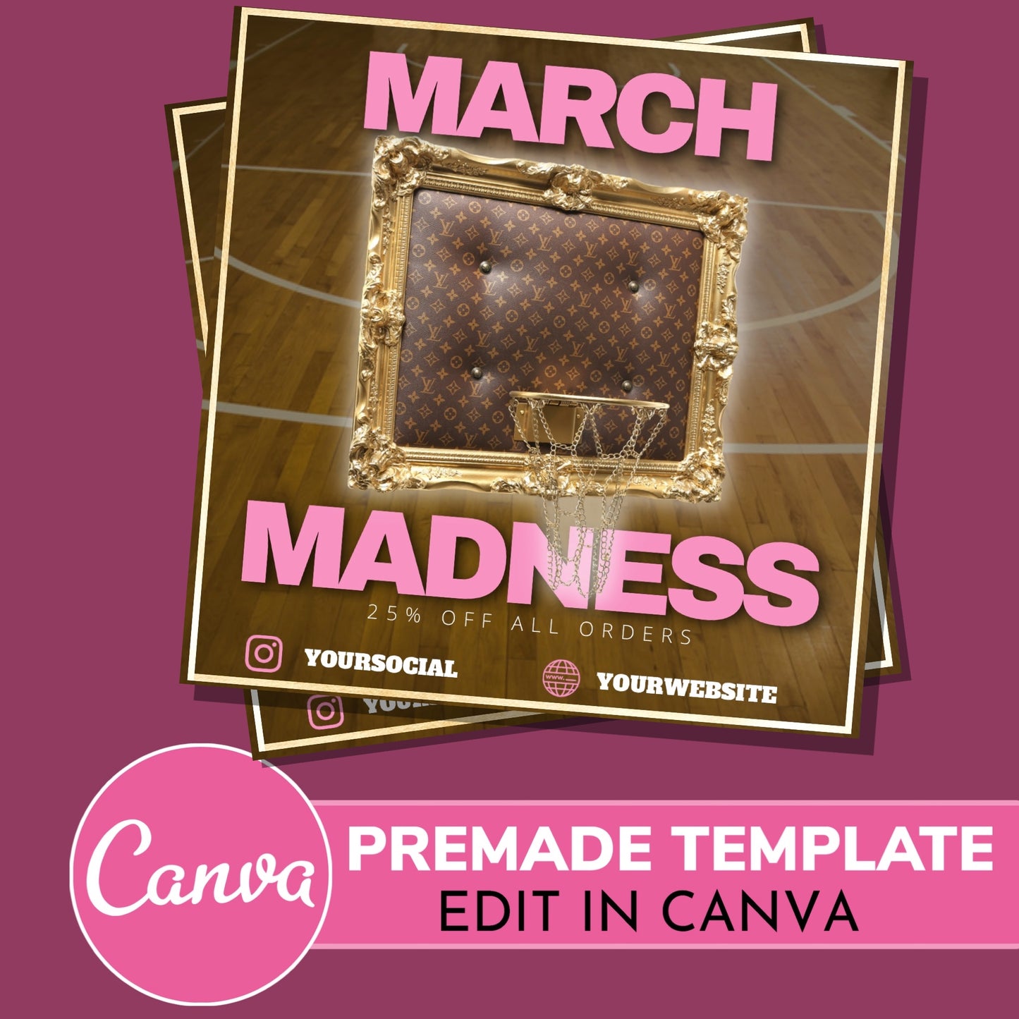 March Madness Premade Flyer