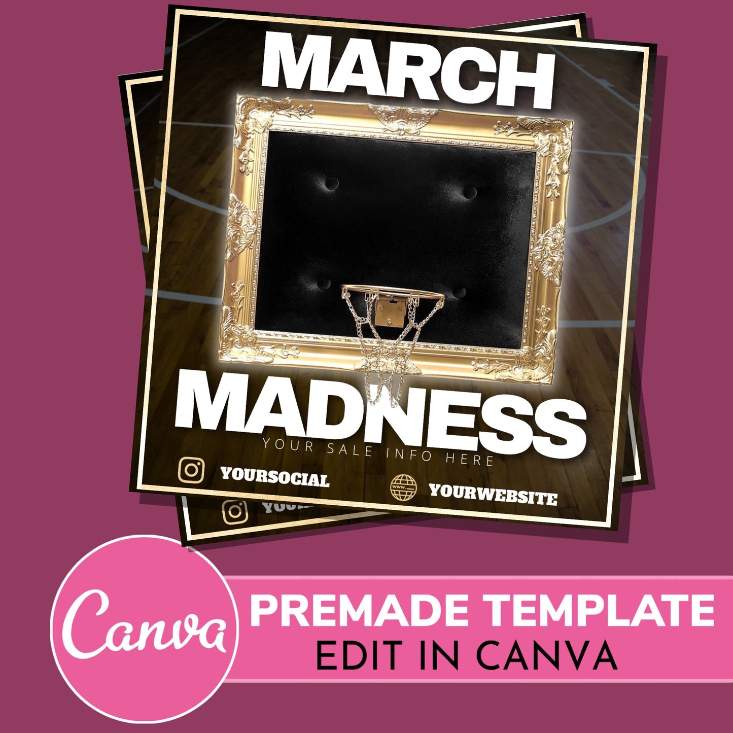 March Madness Premade Flyer